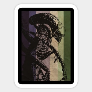 Xenomorph Hunter Sticker